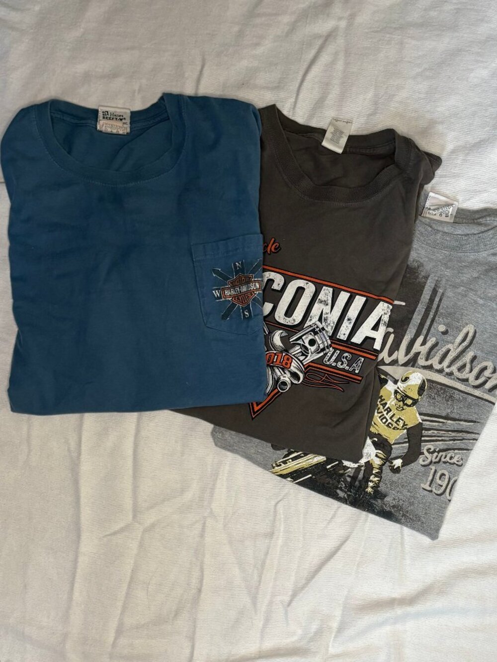 Lot of Motorcycle Tshirts